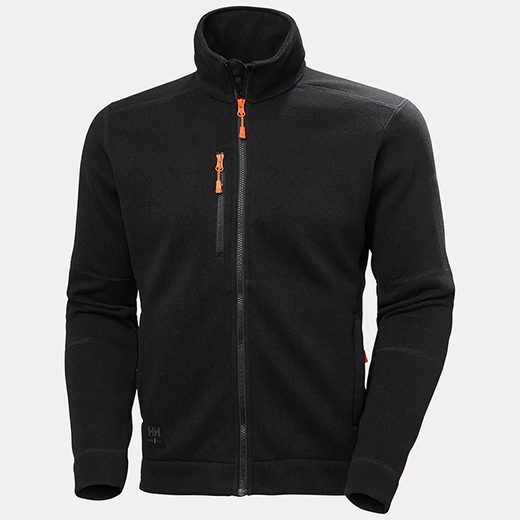 Kensington strikket fleecejakke 1 Kensington strikket fleecejakke